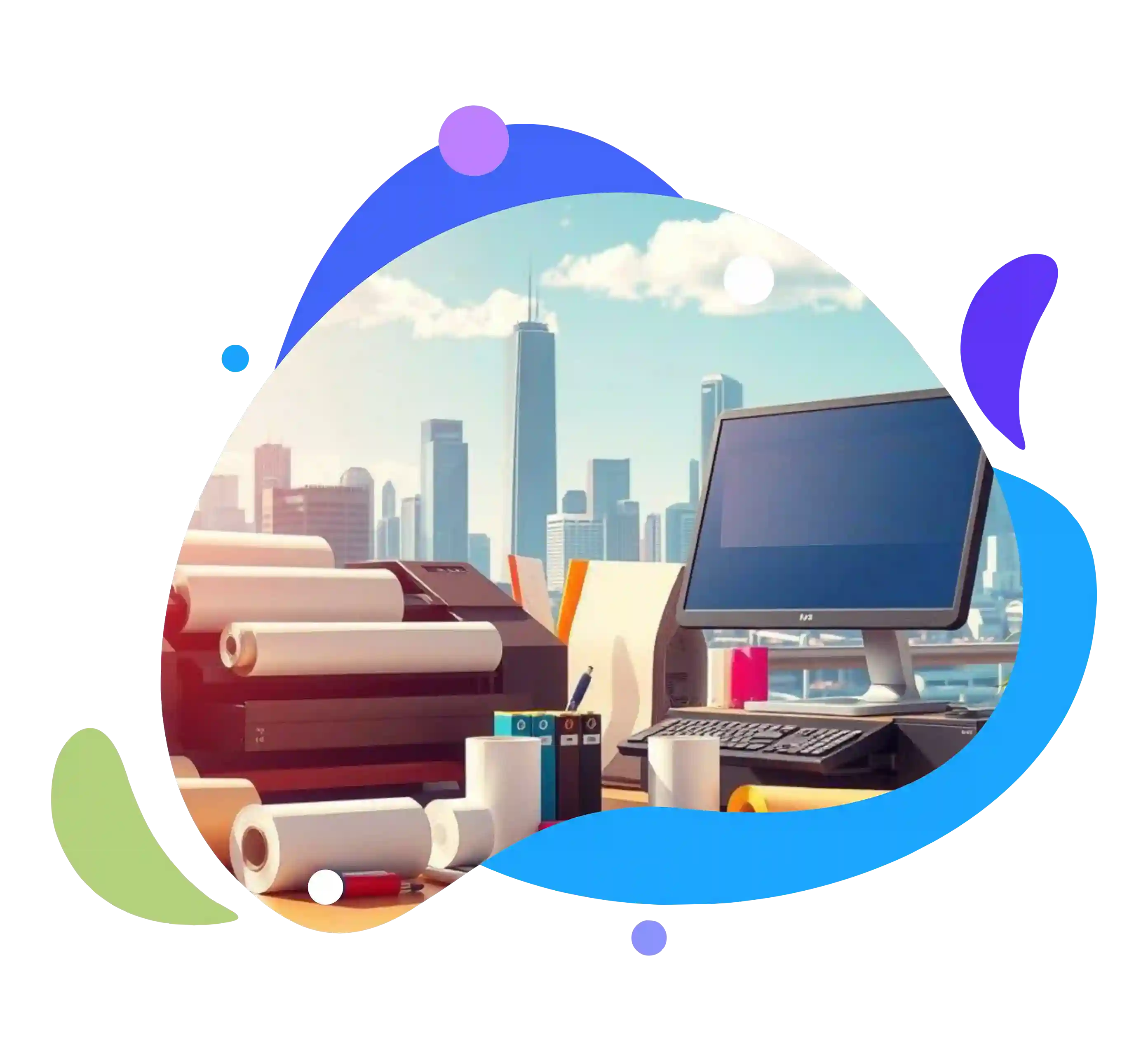 Print media services that build brand trust